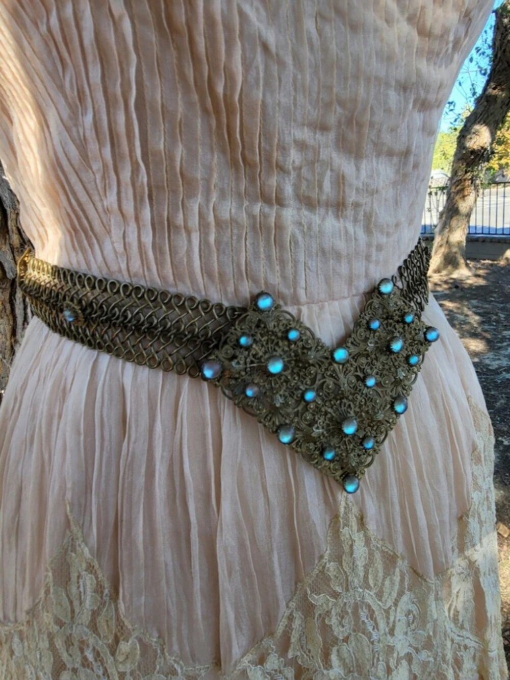 Antique Victorian Saphiret Belt